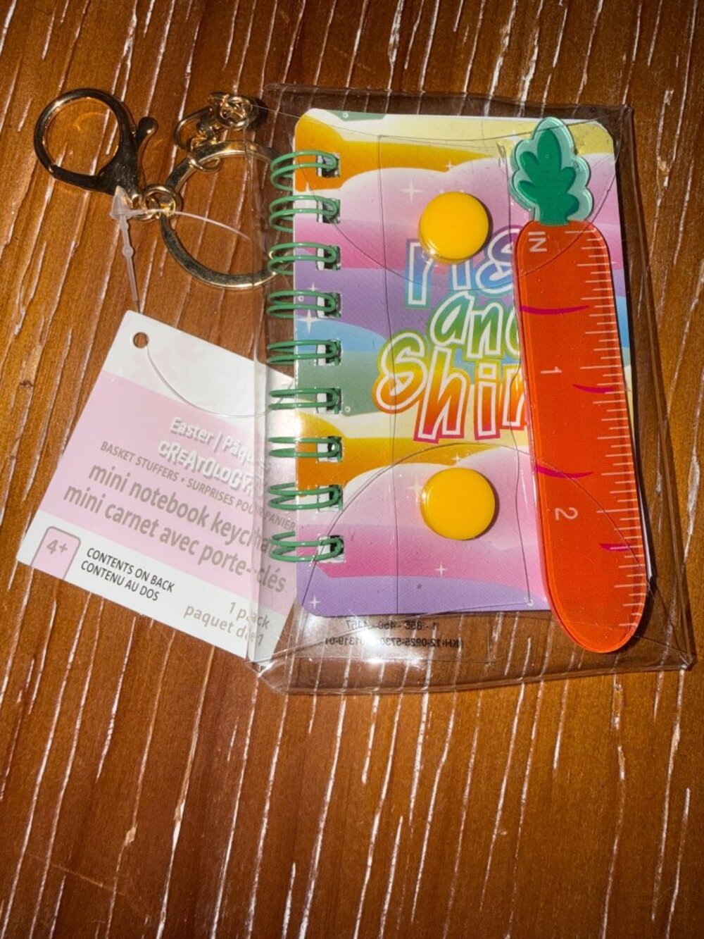 Easter-Themed Bunny Gift Set: Jewelry Mini Notebook Hair Clips Sequin Egg Bunny - Picture 4 of 7